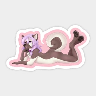 Kamilla Nude Pin-up Sticker